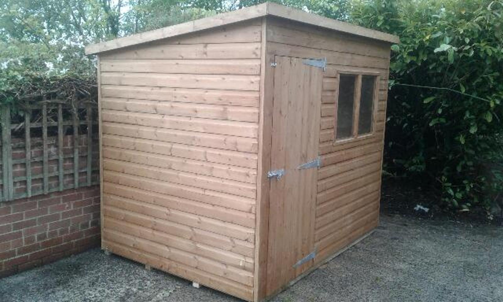 Standard Pent Shed - Buy Direct from Harris Timber Products